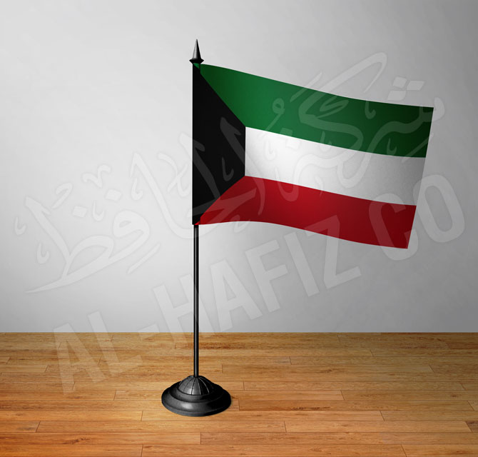 Table Flag Kuwait
