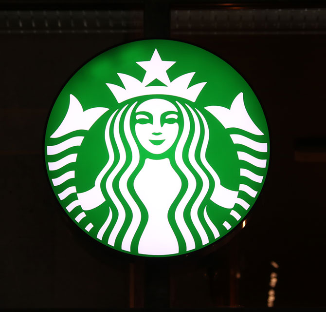 Logo disk, illuminated, fabrication supply & installation of sign with Sticker