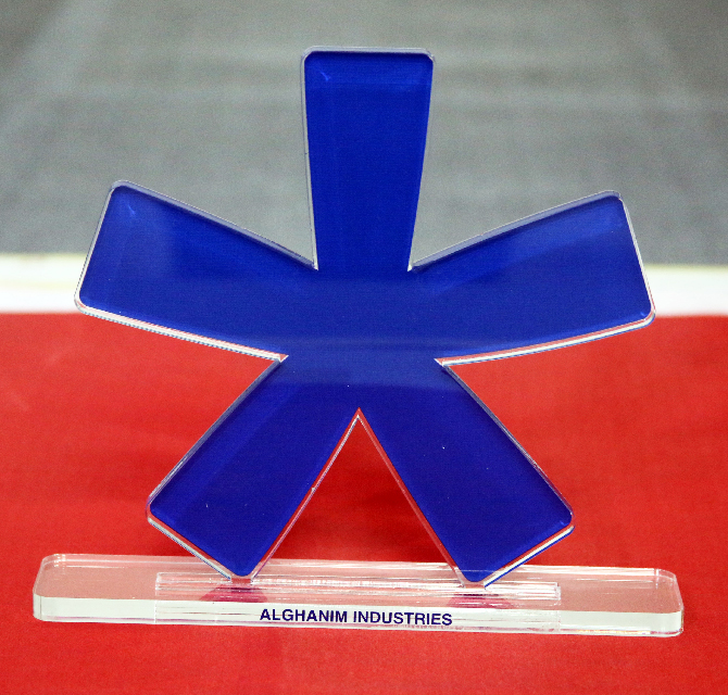 Acrylic Award Alghanim