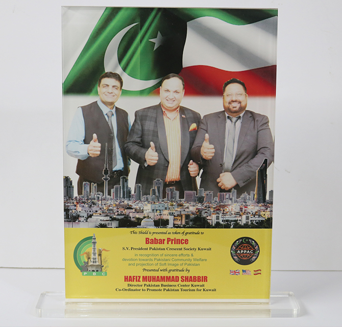 Acrylic Photo Shield