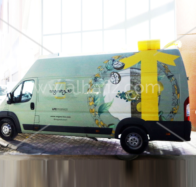 Company Name and Logo Vehicle Graphics