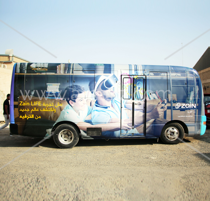 Bus Wrap in Kuwait