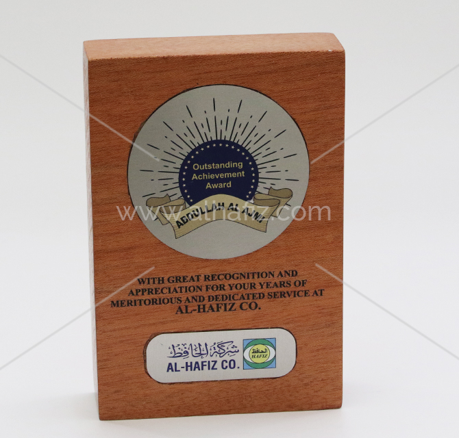 Customized Wooden Shield Made With CNC Router and Laser