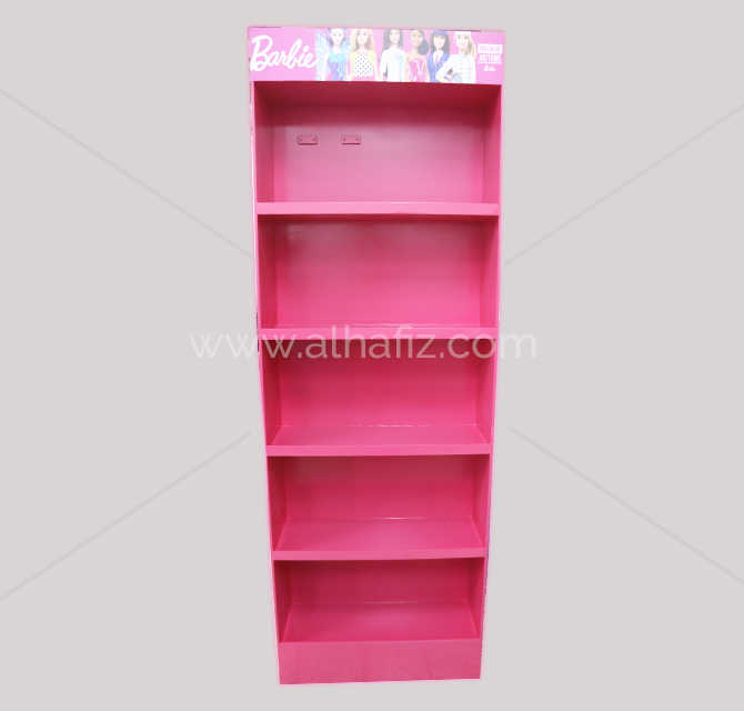 Wooden Doll Shelf Wood Made With CNC Router 