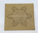 Embossed Engraving on Wood Block With CNC Router