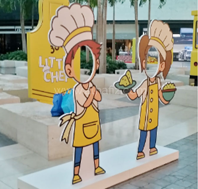 Customized MDF photo booth frame