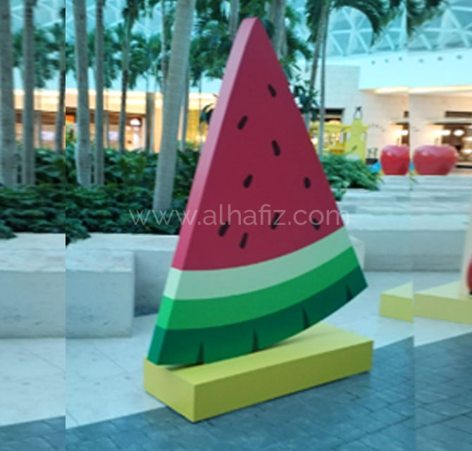 Custom Polystyrene Melon Slice