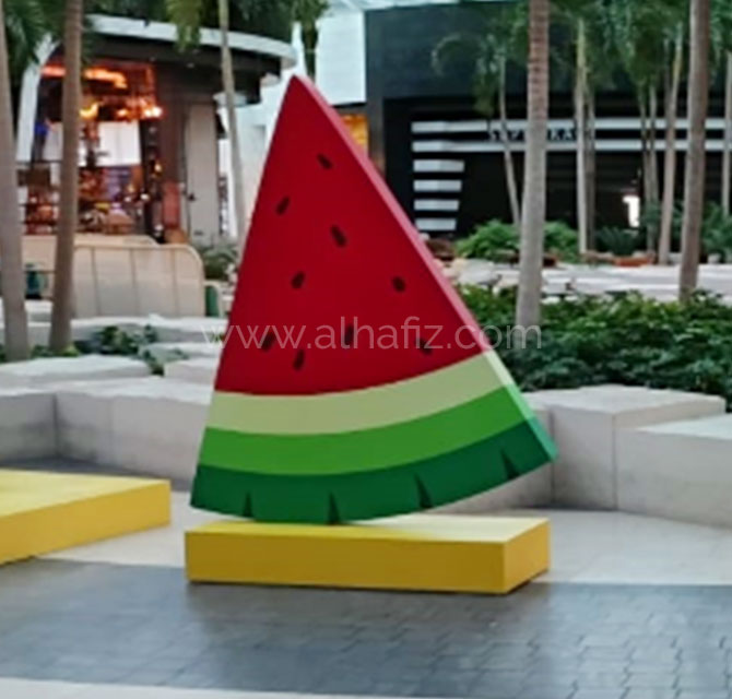 Custom Polystyrene Melon Slice