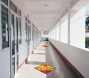 Office Front Social Distancing Floor Stickers