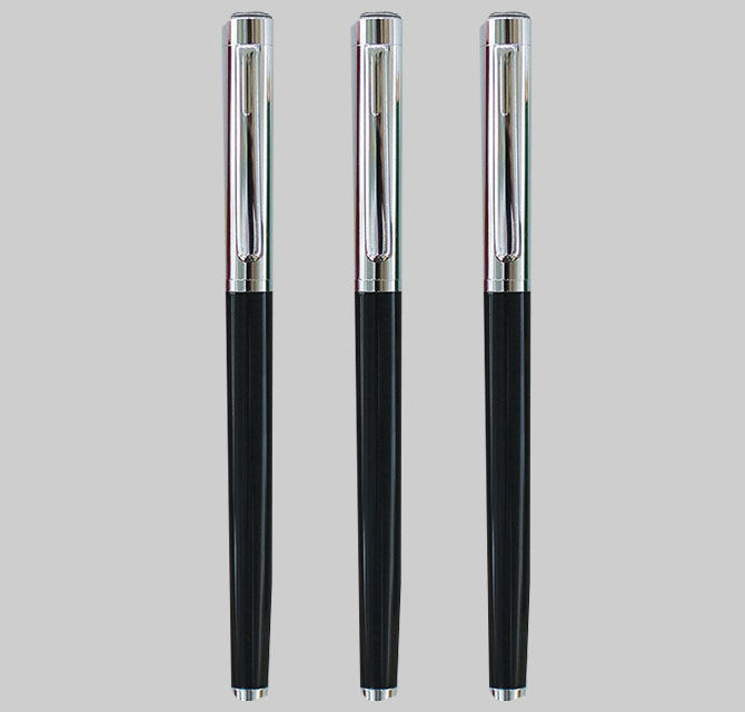 Metal Pen - Silver Cap