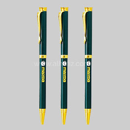 Metal Pen - Slim Green