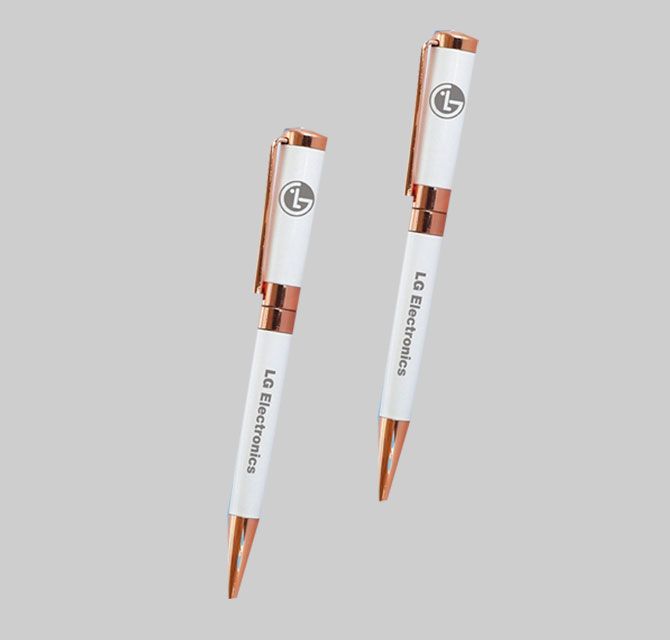 Metal Pen - White