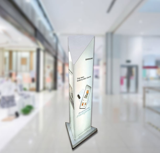 Triangular Light Box Stand