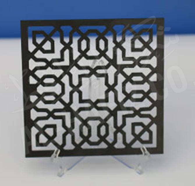 Metallic Table Decor Geometric