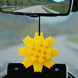 Car Hanging Al Arfaj Yellow Flower Car Hanging Al Arfaj Yellow Flower