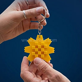 Keychain Al Arfaj Yellow Flower Keychain Al Arfaj Yellow Flower