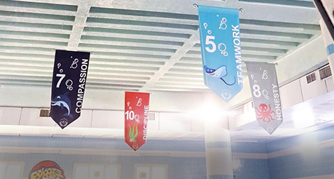 Ceiling Hanging Banner 