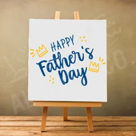 Father’s Day Custom Board With Stand
