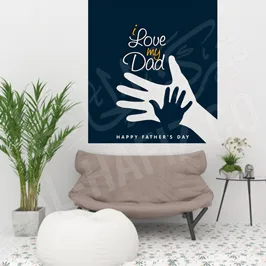 Father’s Day Customized Wall Decal