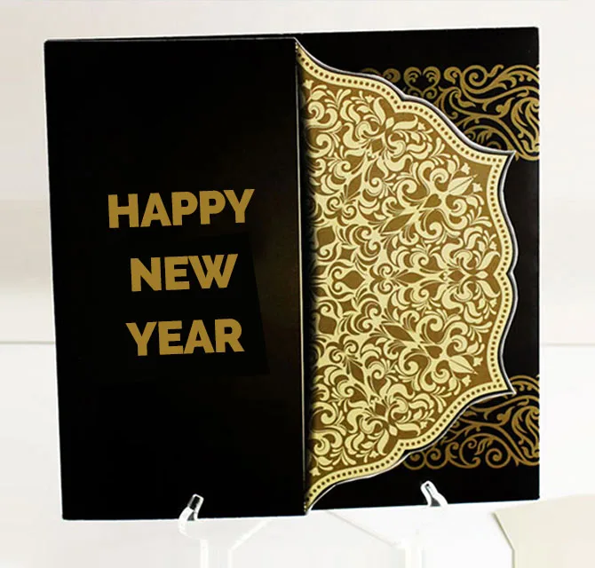 New Year Invitation Cards