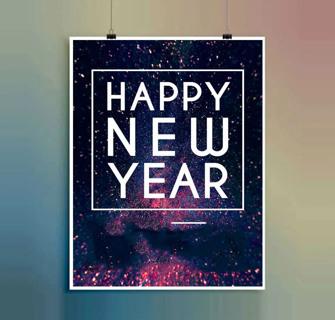 New Year Poster