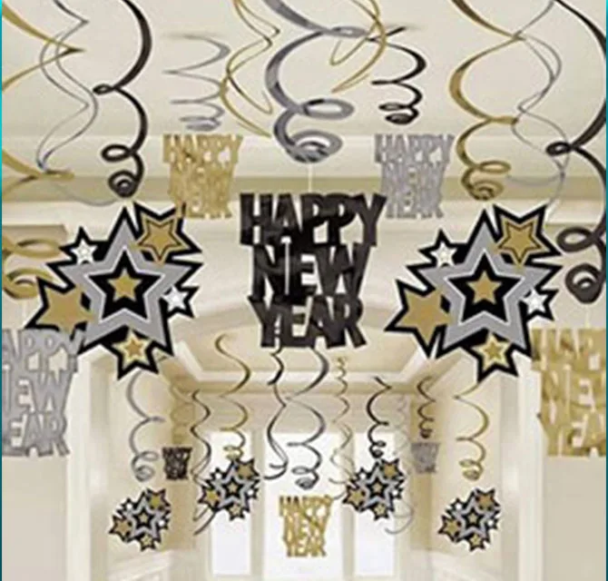 New Year Decorative Stickers 