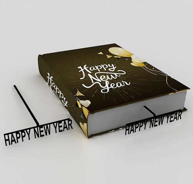 Happy New Year Bookmarks