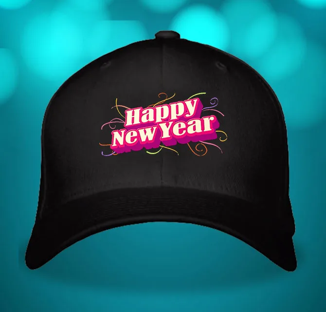 Happy New Year 2026 Custom Caps
