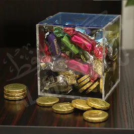 صدنوق أكرليك مخصص للقرقيعان