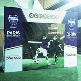 Metal Frame Sports Customize Backdrop