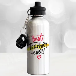 Best Teacher Ever Water Bottle