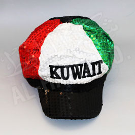 Glittering Cap Kuwait With Light