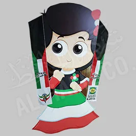 Hala Feb Customized Foam Board Character - Girl