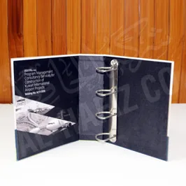 Custom Box File With Metal Clip