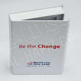 Hard Cover Binding - Button Closure