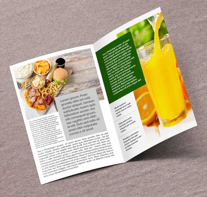 Brochure Design  - Back to Back 