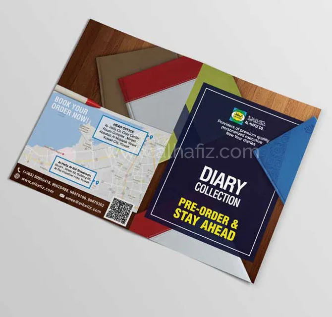 Presentation Folder & Brochure Printing - Al-Hafiz Kuwait
