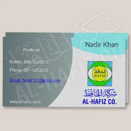 Laser Engraved Visiting Card - Multi