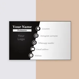Company Logo business card Template Company Logo business card Template