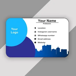 Name and address Business Card Template Name and address Business Card Template