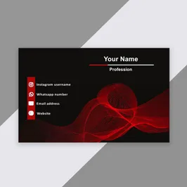 Simple business card template Simple business card template
