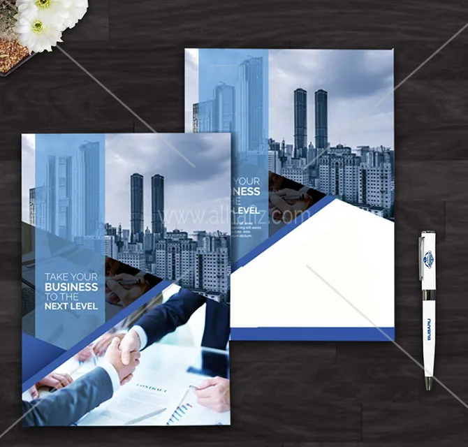 Company Profile Printing with Folder