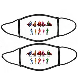 Kids' Superhero Printed Face Masks