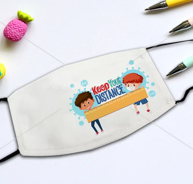 Personalized Face Masks for Pandemics - printable & Reusable