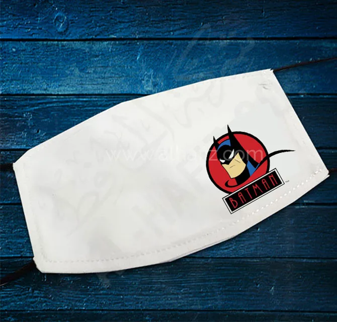 Printed Superhero Face Mask