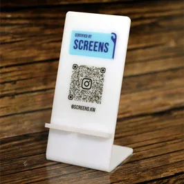 DTF Printed Acrylic Phone Stand