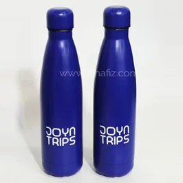 DTF Printed Water Bottles – Blue