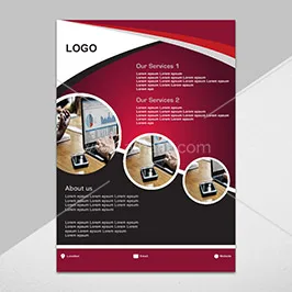 Minimal Frame Flyer Template 