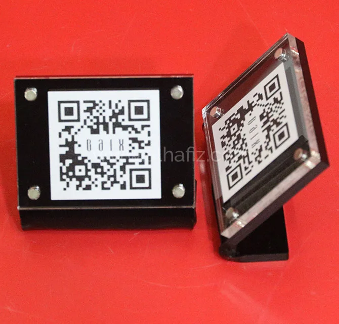 Magnetic QR Menu Frame