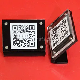 Magnetic QR Menu Frame